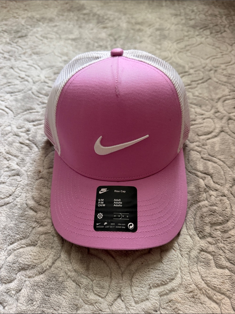 Nike Pink and white hat